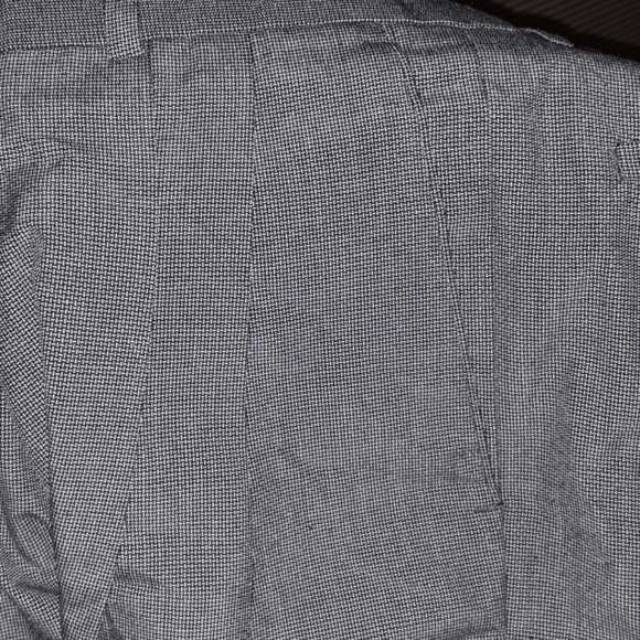 Mens Pleated Houndstooth Checkered T - Picture 4 of 5